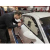 Albert Motorsport|Fenêtre coulissante en acrylique pour portes à vitres droites en plexiglas