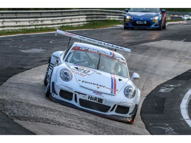 991.1 GT3 Cup Spoiler delantero divisor delantero Actualización de carbono para GT America Porsche 911 Albert Motorsport 8 - Alb