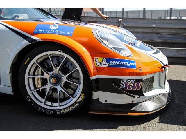 991.1 GT3 Cup Spoiler delantero divisor delantero Actualización de carbono para GT America Porsche 911 | Albert Motorsport