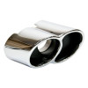 996 Turbo - GT2 tailpipes in GT2 look high-gloss polished stainless steel Porsche 911 – Albert Motorsport