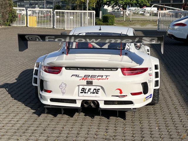 996 997 991 GT3 R Alerón trasero de cuello de cisne en carbono con carga aerodinámica máxima de 200 x 36 cm | Albert Motorsport