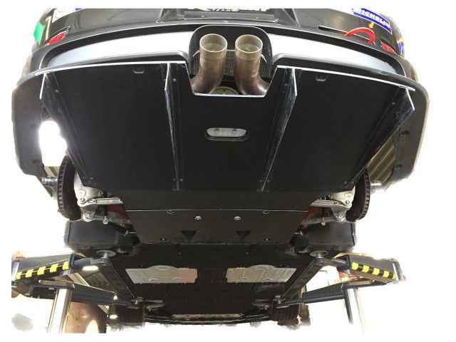 Difusor de caja de cambios de carbono para Porsche 911 991 GT3 Cup | Albert Motorsport 2