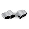 996 Turbo - GT2 tailpipes in GT2 look high-gloss polished stainless steel Porsche 911 – Albert Motorsport
