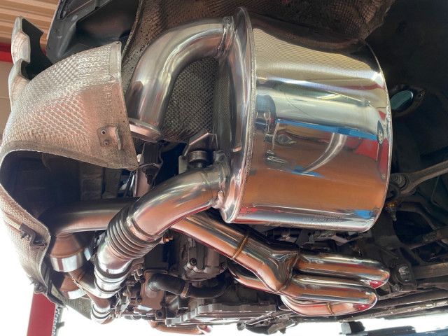 996 Carrera 3.4 scarico sportivo acciaio inox lucidato TÜV accessori Porsche 911 | Albert Motorsport