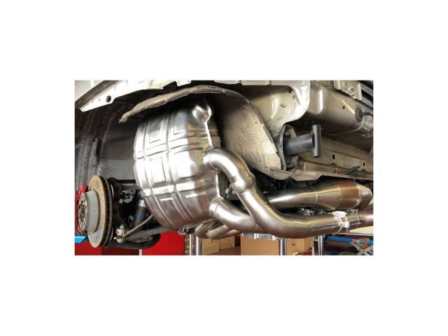 997.1 - 997.2 Carrera Power sports exhaust in GT3 look for Porsche 911 – Albert Motorsport