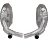 997.2 Échappement Carrera en acier inoxydable de style OEM pour Porsche 911 | Albert Motorsport