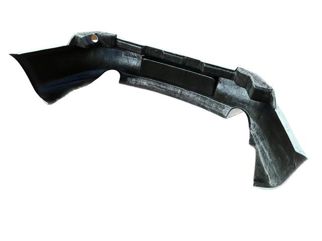 Paragolpes trasero ligero de carbono para Porsche 911 993 GT2 | Albert Motorsport