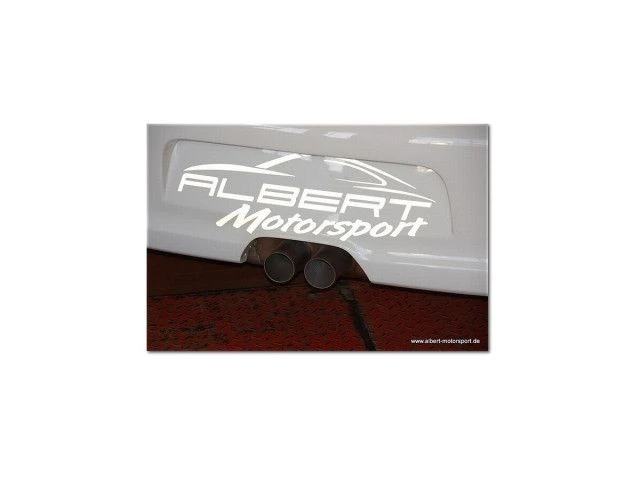 996 - 997 GT3 - RS - Cup Porsche Rennsport Sportauspuff Edelstahl Porsche 911 - Albert Motorsport