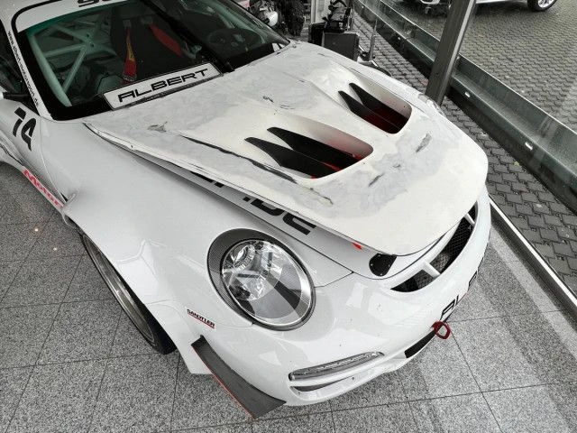 997 Haube vorn im 991 GT3 R Look Carbon für Porsche 911 - Albert Motorsport
