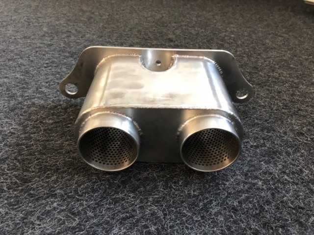 997 - 991 - 992 GT3 Cup tailpipe silencer for Porsche 911 – Albert Motorsport