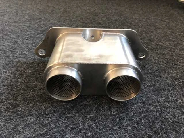 997 - 991 - 992 GT3 Cup tailpipe silencer for Porsche 911 Albert Motorsport 3 - AlbertMotorsport 