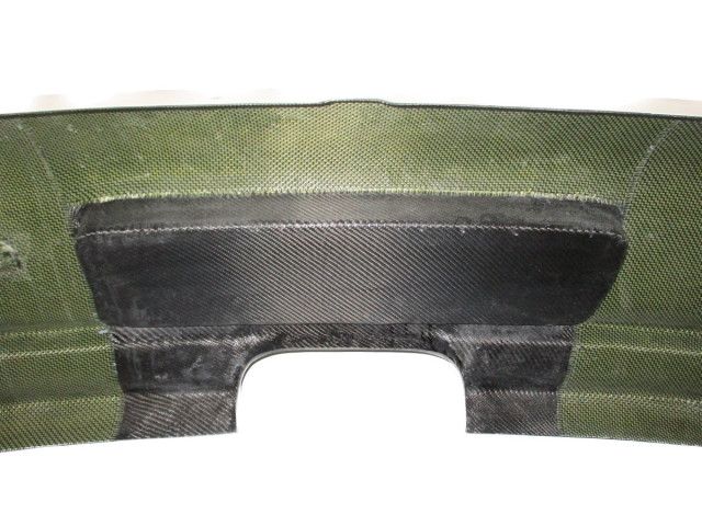 Parachoques trasero de carbono con gelcoat blanco para Porsche 911 997.1 GT3 Cup | Albert Motorsport