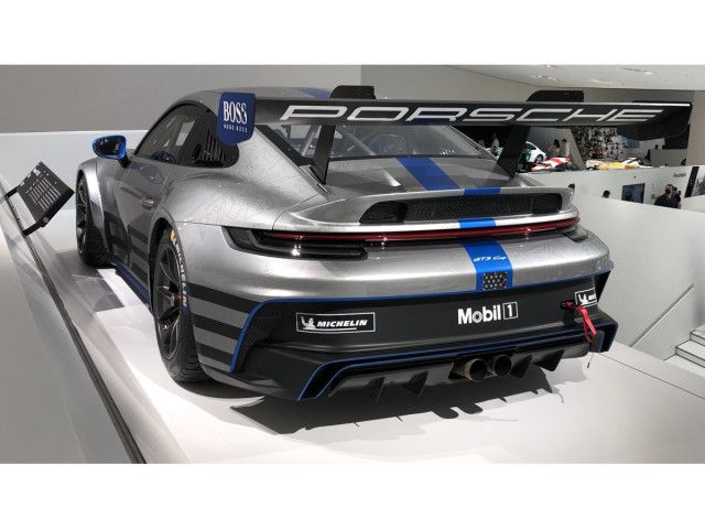 992 GT3 - Cup rear wing carbon for Porsche 911 (hanging) – Albert Motorsport 2