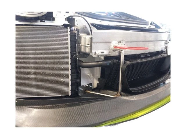 991.1 GT3 Cup Amerika Halter Frontspoiler Edelstahl Porsche 911 - Albert Motorsport