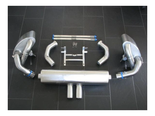 991.1 GT3 Cup Rennauspuff zur Adaption an Serienkrümmer Porsche 911 - Albert Motorsport 2