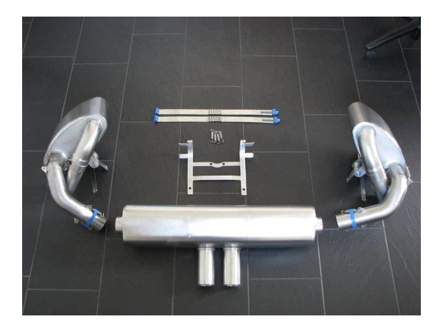 Échappement de course 991.1 GT3 Cup pour adaptation au collecteur de série Porsche Porsche 911 | Albert Motorsport 2