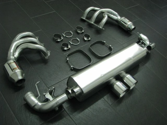 992 GT3 - RS Klappen Auspuff Powerkit 200 cpsi Kat Porsche 911 - Albert Motorsport