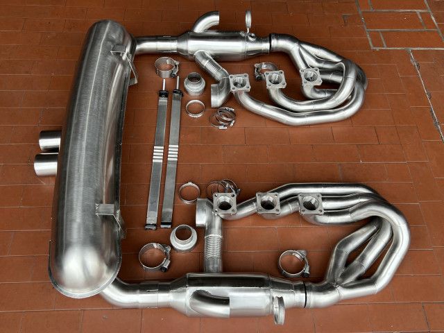 911 - 964 Carrera 3.2 - 3.6 - 3.8 Sistema de escape deportivo estilo GT3 2 salidas de escape centrales Porsche | Albert Motorspo