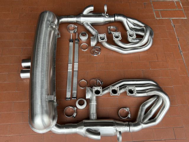 911 - 964 Carrera 3.2 - 3.6 - 3.8 Sistema de escape deportivo estilo GT3 2 salidas de escape centrales Porsche | Albert Motorspo