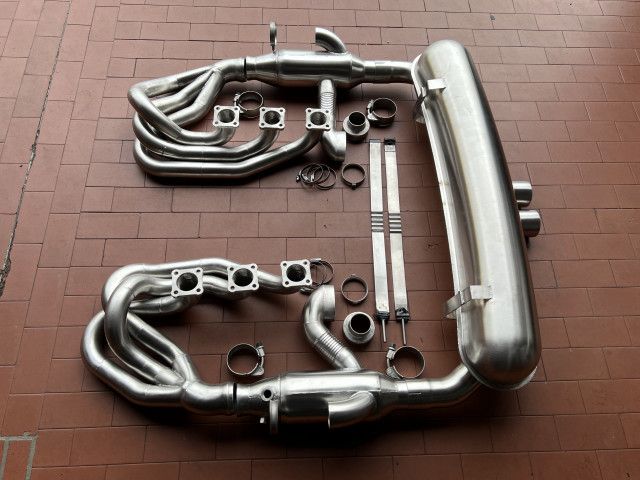 911 - 964 Carrera 3.2 - 3.6 - 3.8 Sistema de escape deportivo estilo GT3 2 salidas de escape centrales Porsche | Albert Motorspo