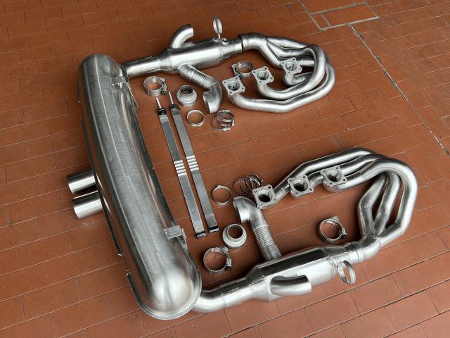 911 - 964 Carrera 3.2 - 3.6 - 3.8 Sistema de escape deportivo estilo GT3 2 salidas de escape centrales Porsche | Albert Motorspo