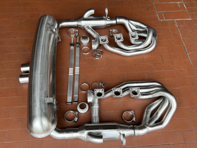 911 - 964 Carrera 3.2 - 3.6 - 3.8 Sistema de escape deportivo estilo GT3 2 salidas de escape centrales Porsche | Albert Motorspo