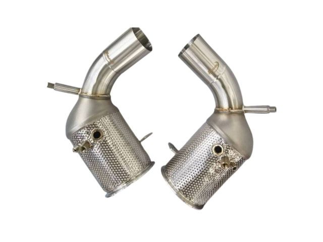 Protector térmico para catalizador deportivo Carrera 992.1 de 200 celdas en acero inoxidable para Porsche 911 | Albert Motorspor
