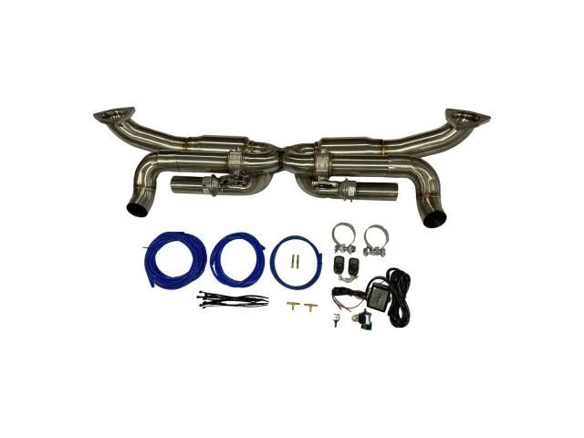 991.1 Carrera X Pipe Klappen Auspuff Edelstahl Porsche 911 - Albert Motorsport