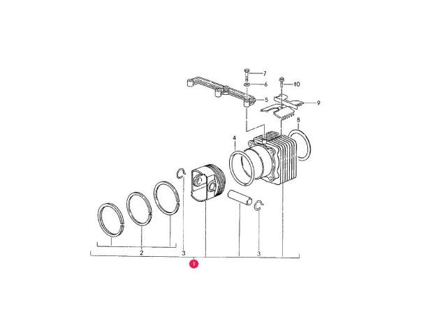 964 - 993 Carrera RS Kit de cilindros Big Bore de 4,1 litros para Porsche 911 | Albert Motorsport