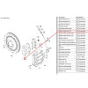 Albert Motorsport|Juego de pastillas de freno delanteras 991 GT3 R (4 piezas) originales para Porsche 911