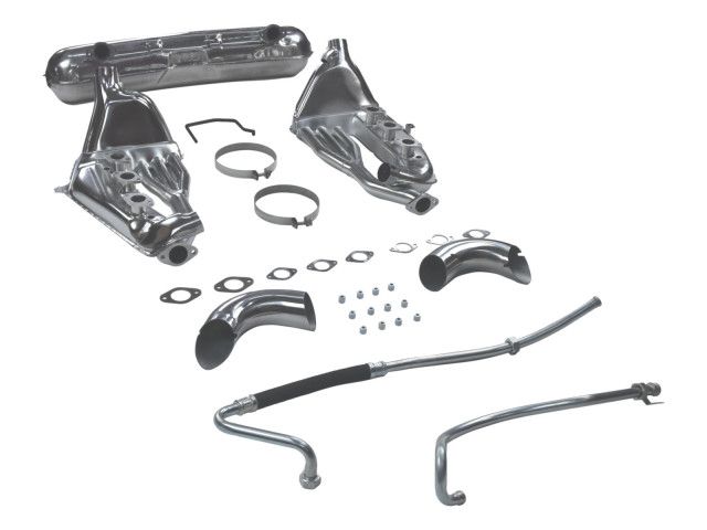 Intercambiador de calor de escape deportivo de acero inoxidable de 84 mm para 911 G 2.7 - 3.0 Porsche | Albert Motorsport