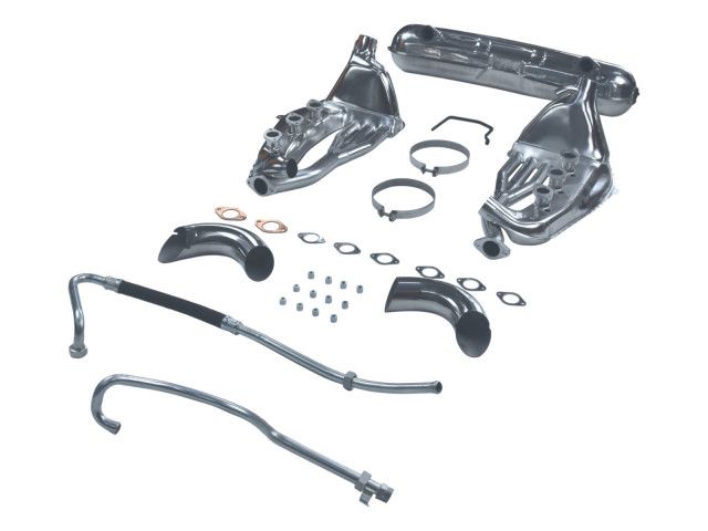 Intercambiador de calor de escape deportivo de acero inoxidable de 84 mm para 911 G 2.7 - 3.0 Porsche | Albert Motorsport 2