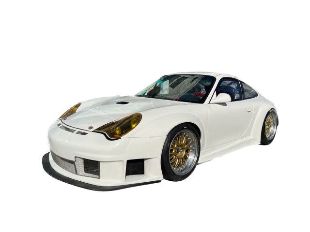 996 RSR Guardabarros delantero en carbono o carbono visible para el coche de carreras Porsche 911 | Albert Motorsport