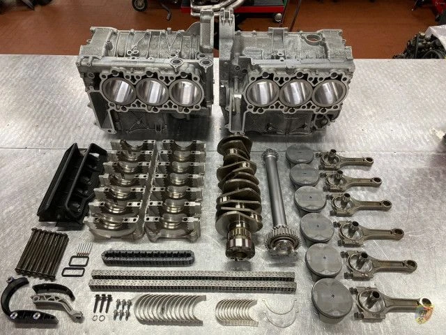 986, 987, 996, 997, bloc moteur Porsche complété avec pistons et cylindres en chrome molybdène en échange Albert Motorsport 27 -