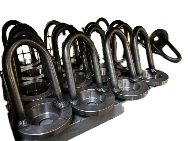 996 - 997 GT3 Cup tie-down hook set (4 pieces) Porsche 911 – Albert Motorsport