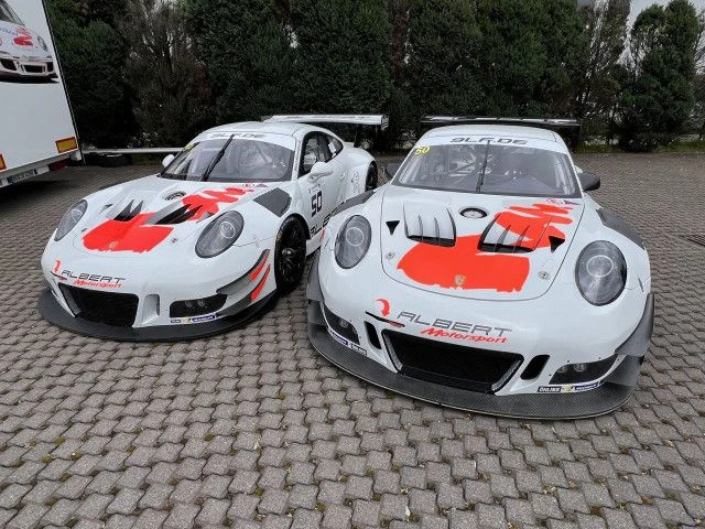 991 GT3 R Bugschürze Stoßstange vorn Carbon Porsche 911 - Albert Motorsport