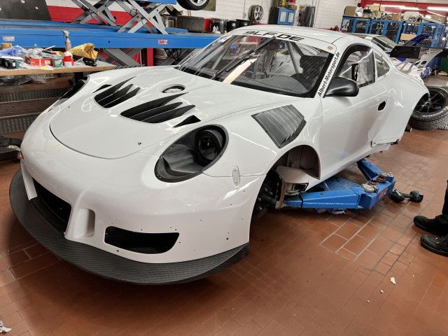 Parachoques delantero de carbono para Porsche 911 GT3 R 991 | Albert Motorsport