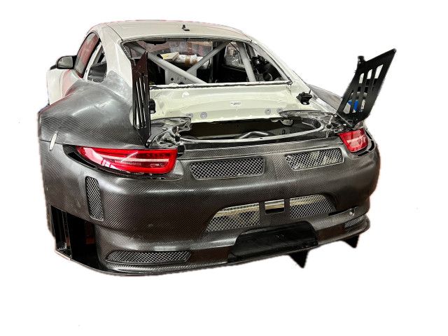 Parachoques trasero de carbono 991 GT3 R Porsche 911 | Albert Motorsport