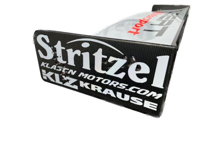 991 GT3 R - Placas laterales RSR en carbono para alerón trasero Porsche 911 | Albert Motorsport