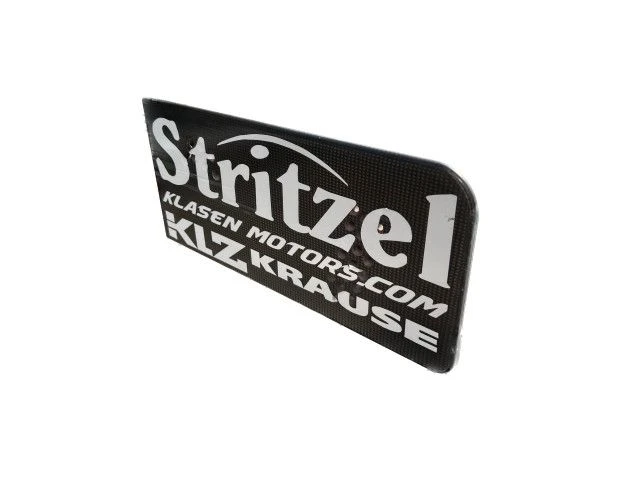 991 GT3 R - RSR Seitenplatten Carbon für Heckspoiler Porsche 911 - Albert Motorsport