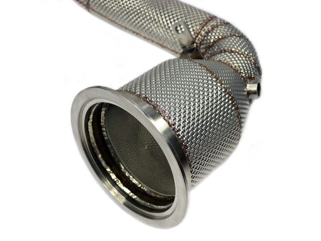 Tubo de escape de acero inoxidable para Panamera 971, catalizador de 200 celdas para Porsche de 3,0 litros | Albert Motorsport 2