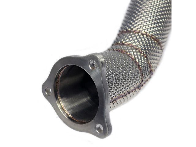 971 Panamera Downpipe in acciaio inox 200 celle Cat per Porsche da 3,0 litri | Albert Motorsport