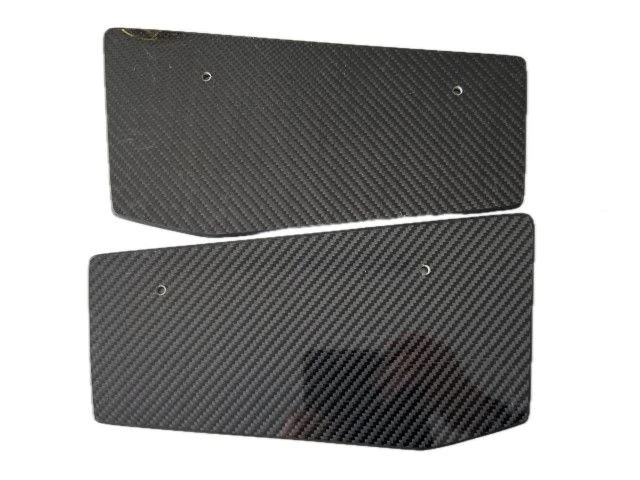 991 GT3 Cup Seitenplatten Carbon für Heckspoiler Porsche 911 - Albert Motorsport