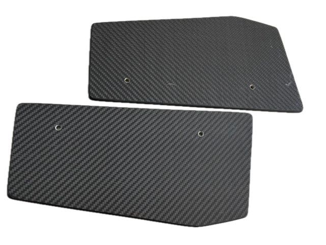 991 GT3 Cup Seitenplatten Carbon für Heckspoiler Porsche 911 – Albert Motorsport