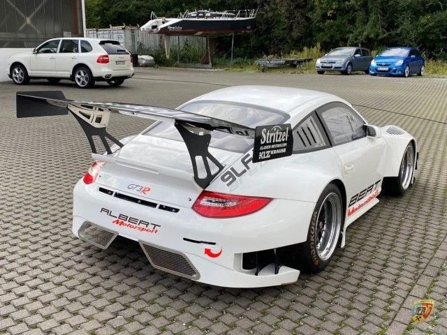 997 GT3 R Stoßstange hinten komplett Heckstange Carbon 2013 für Porsche 911 - Albert Motorsport