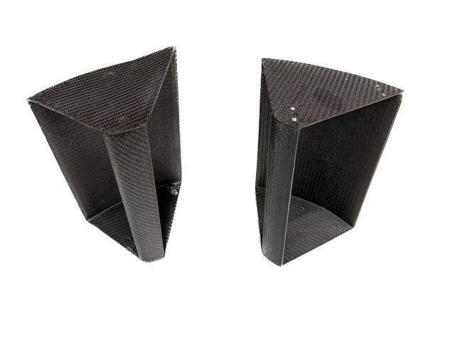 Costillas de carbono para barra trasera Porsche 911 997 GT3 R | Albert Motorsport