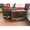 L Case con 2 schermi e scatola di trasporto per Pitbox | Albert Motorsport