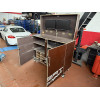 L Case with 2 screens and transport box for Pitbox – Albert Motorsport