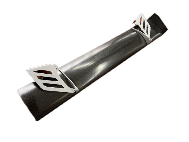 Carbon rear wing wall shelf 150 cm x 30 cm with holder – Albert Motorsport