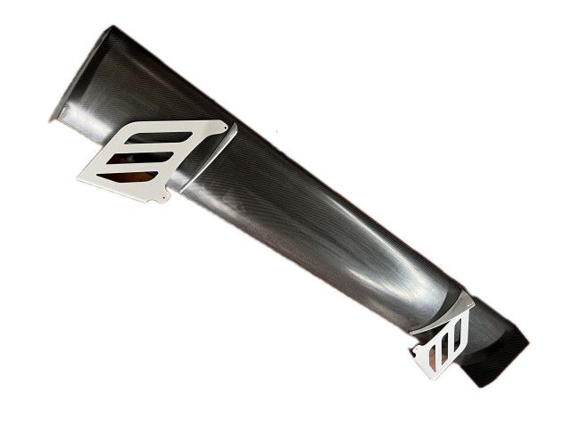 Étagère d'aile arrière en carbone 150 cm x 30 cm avec support | Albert Motorsport